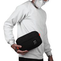 Gambar ANT PROJECT - Pouch Bag LINEAR HITAM - Tas Tangan - Hitam dari ANT Project Kota Bandung 4 Tokopedia