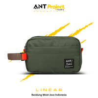 Gambar ANT PROJECT - Pouch Bag LINEAR OLIVE - Tas Tangan dari ANT Project Kota Bandung 3 Tokopedia