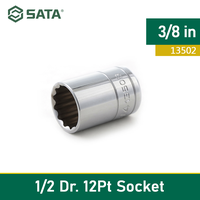 Gambar SOCKET SATUAN 1/2 INCH 3/8 in 13502 12pt SATA TOOLS dari warungtools Kota Administrasi Jakarta Utara 1 Tokopedia