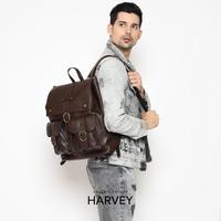Gambar Ransel Kulit Voila Harvey Brown dari Voila Leather Kota Administrasi Jakarta Pusat 3 Tokopedia