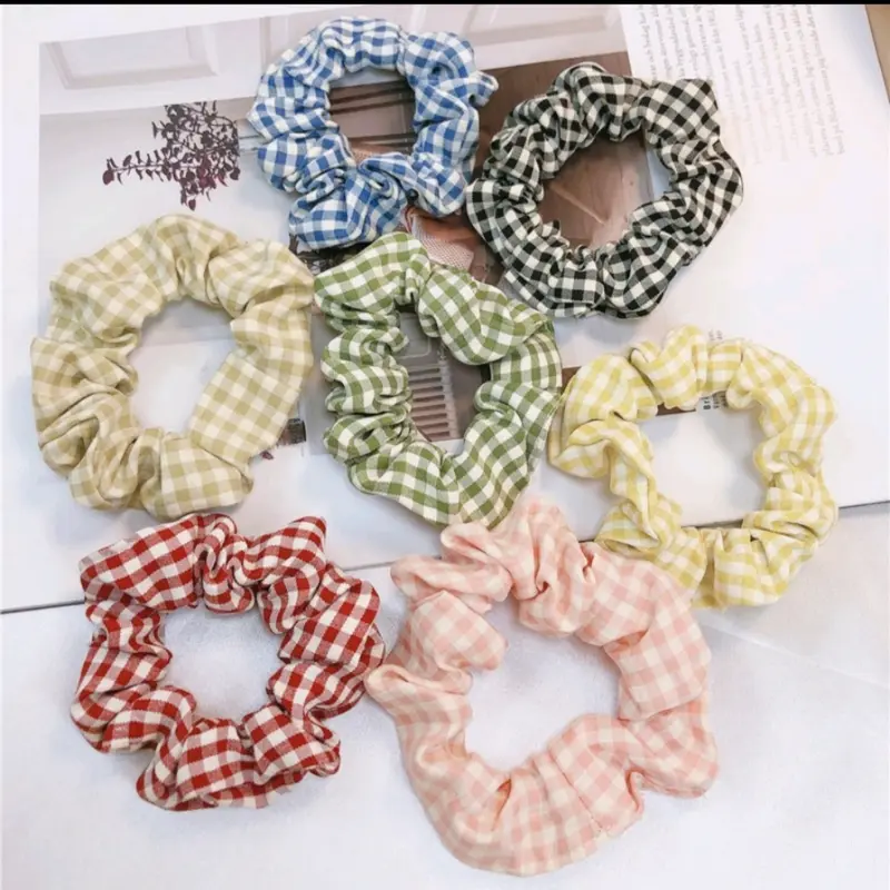 Jp011 ikat karet rambut scrunchie korea fashion kunciran rambut korea 0