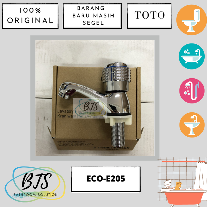 E205 Jual Kran wastafel TOTO ECO-E205 / E 205 / E205 / ECO-E205 - Kota ...