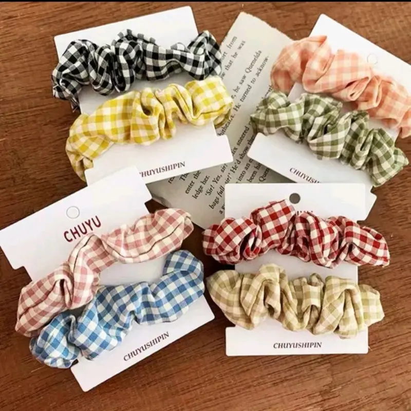 Jp011 ikat karet rambut scrunchie korea fashion kunciran rambut korea 1