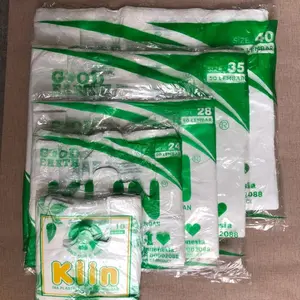 Kantog Plastik Kresek Putih Biodegradable