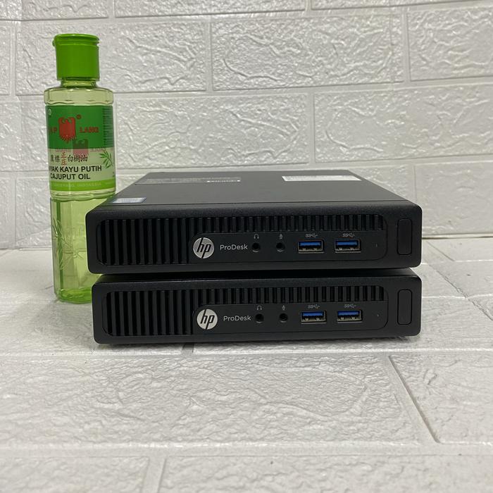 Jual MINI PC HP ProDesk 400 G2 CORE I3 6100 GEN 6th RAM 8GB SSD