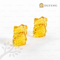 Gambar Yellow Crystal Lucky Cat dari Dufeng Kota Administrasi Jakarta Utara 2 Tokopedia