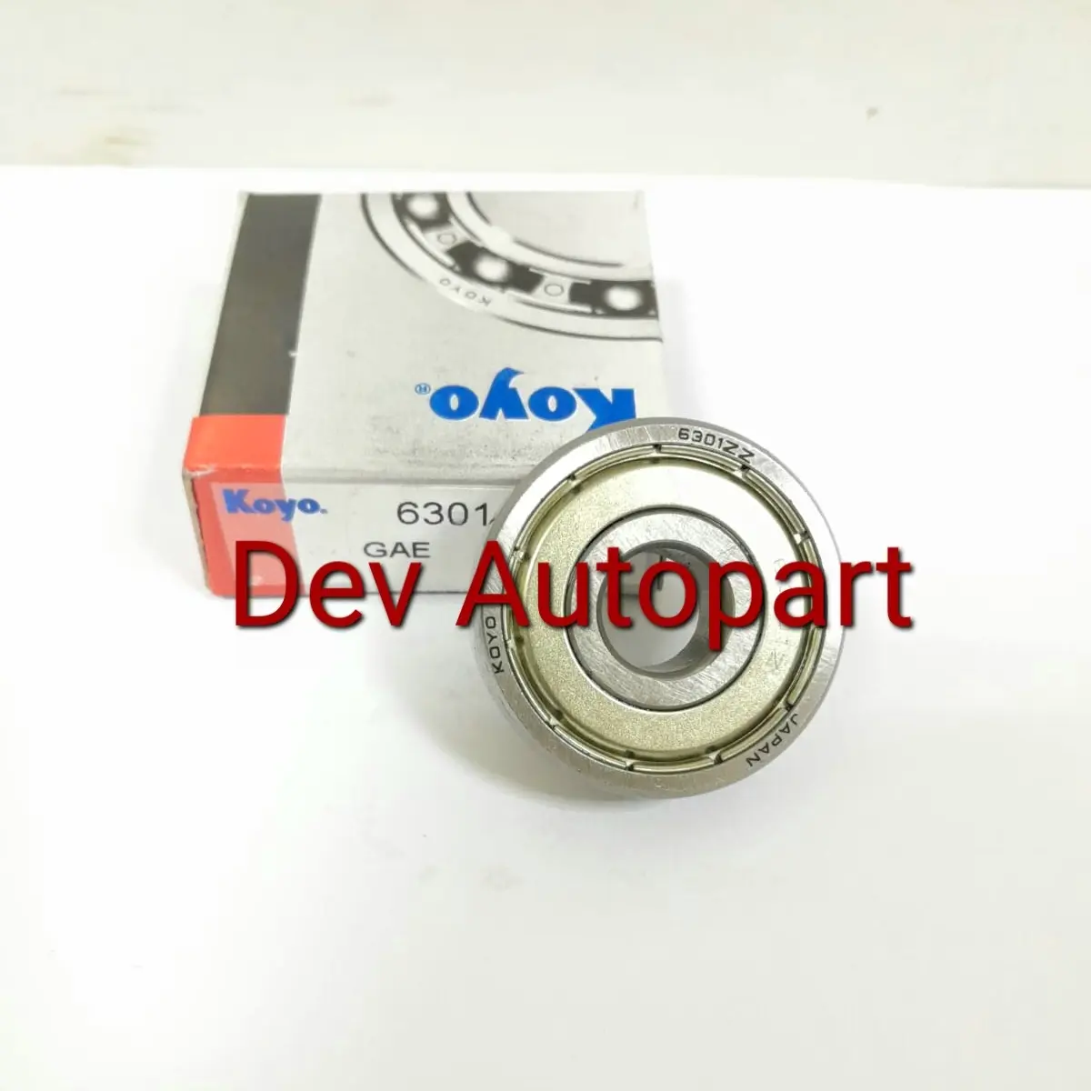 Bearing 6301 ZZ KOYO tutup besi