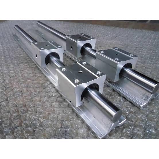 SBR20 Linearführungsset – 2x 2200mm Schienen + 4x UU-Blöcke, Für CNC & DIY-Maschinen, Hohe Traglast