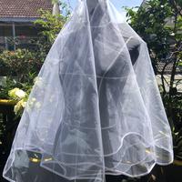 Gambar Wedding veil 002 putih bersih - Hijab dari Sarkara Kota Tangerang Selatan 4 Tokopedia