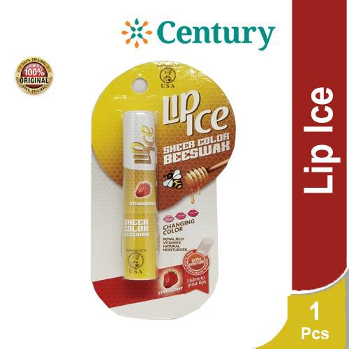 Gambar LIP ICE SHEER COLOUR BEESWAX STRAWBERY / LIP BALM / COLOUR BALM dari Apotik Century Kota Administrasi Jakarta Pusat Tokopedia