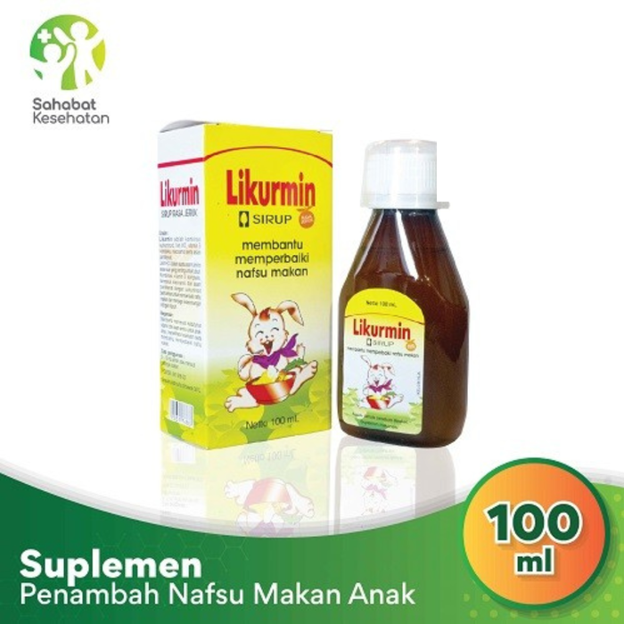 Gambar Likurmin - Suplemen Penambah Nafsu Makan Anak dari Sahabat Kesehatan Kota Administrasi Jakarta Timur Tokopedia