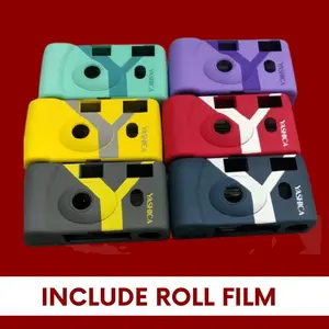 Yashica camera MF 1 kamera analog include roll film dan baterai