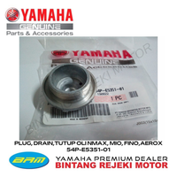 Gambar PLUG, DRAIN,TUTUP OLI NMAX, MIO, FINO,AEROX 54P-E5351-01 dari Yamaha Bintang Rejeki Motor Kab. Bandung 2 Tokopedia
