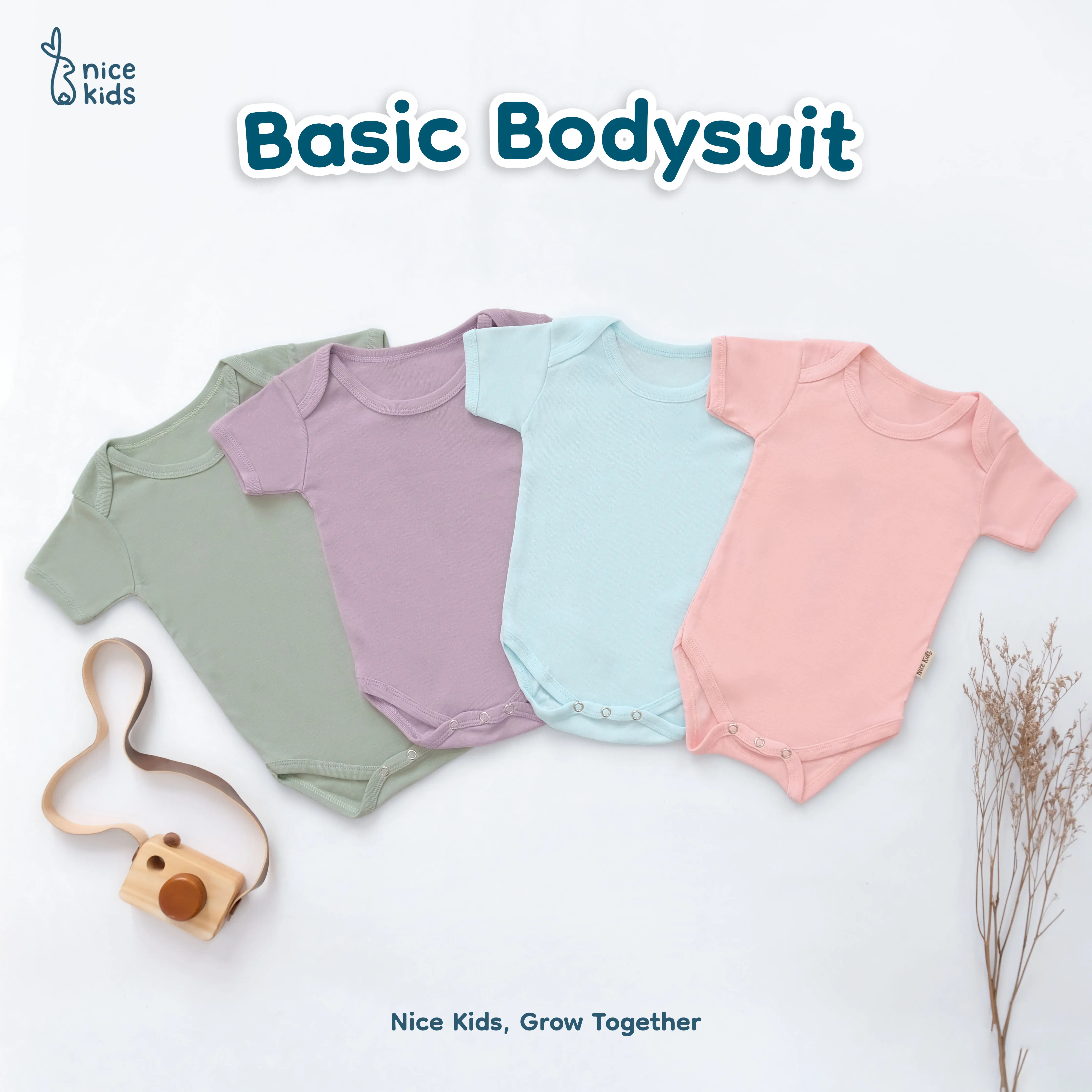 Baby Basic Bodysuit Nice Kids