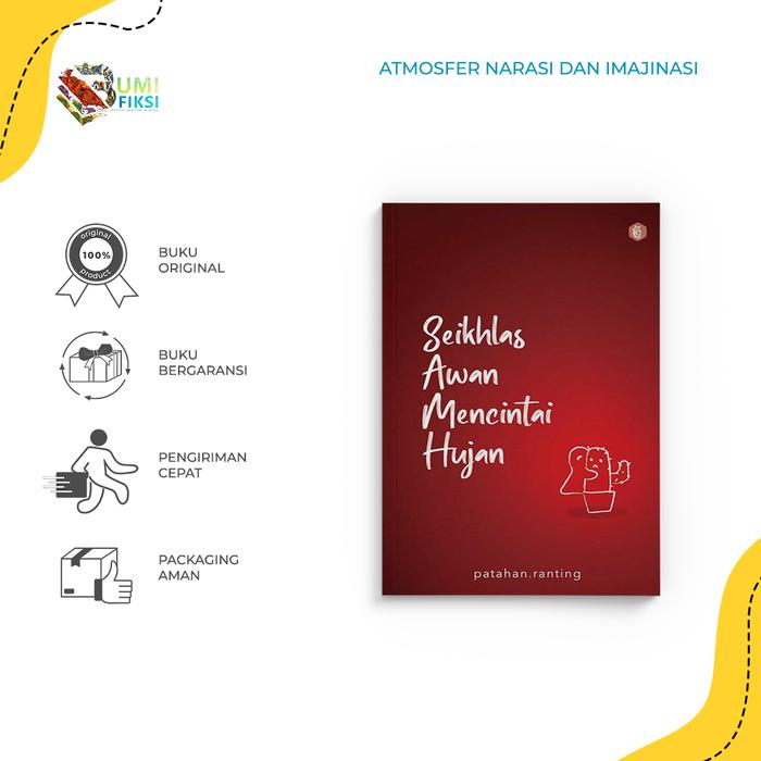 Gambar Buku Pengembangan Diri Seikhlas Awan Mencintai Hujan - Bintang Wahyu dari bumifiksijakarta Jakarta Selatan Tokopedia