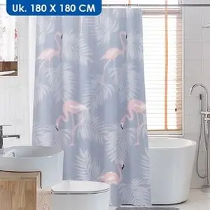Tirai Gorden Kamar Mandi 180x180cm K3 Anti Air