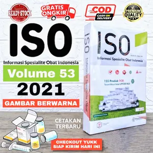 BUKU ISO informasi spesialite obat indonesia TERLARIS TERMURAH