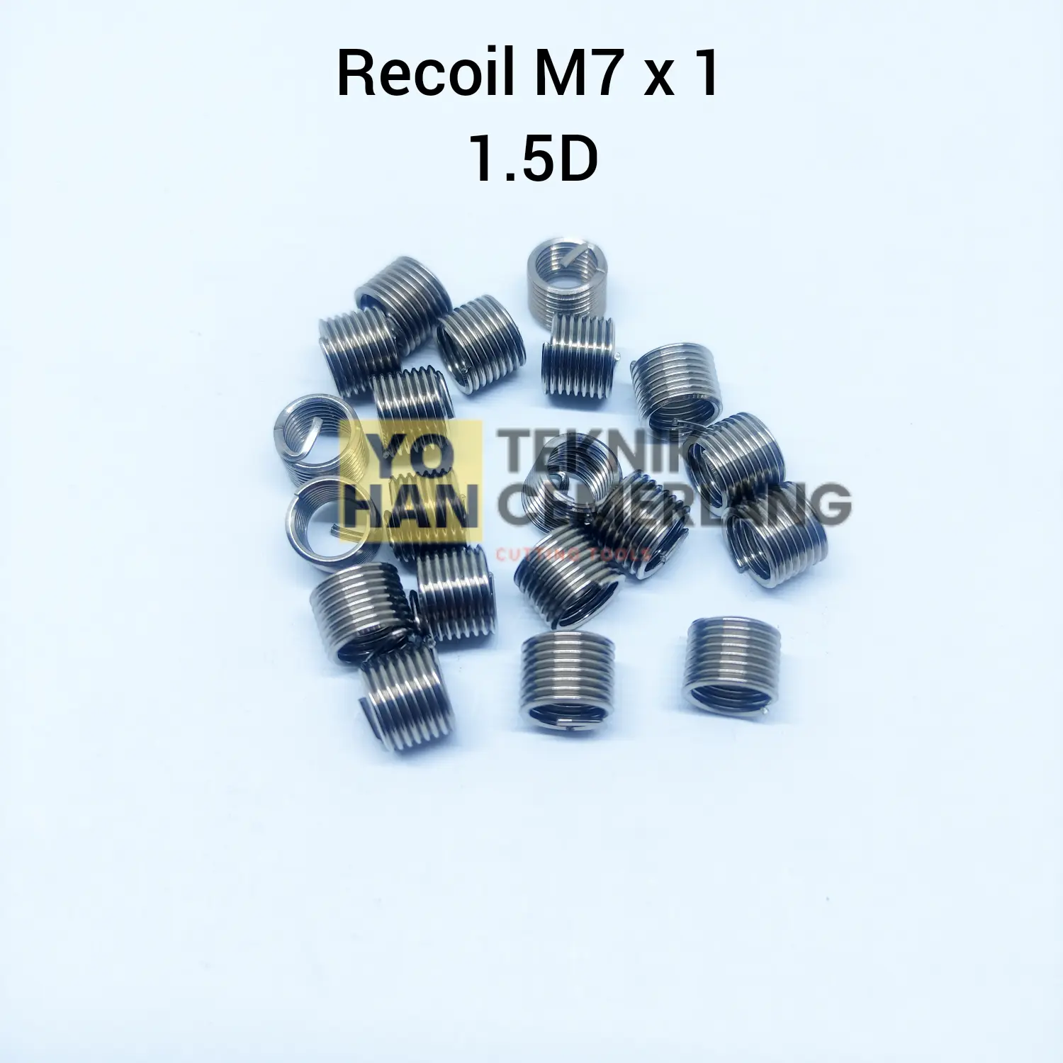 1 pcs recoil m7 x 1 1.5D alat perbaikan drat baut 11 slek aus verbos