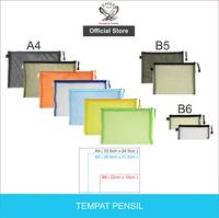 Gambar EAGLE Zipper Pocket / Tempat Pensil / Pencil Case / Map Kain Resleting - B6 SILVER dari EAGLE FILES OFFICIAL Kota Administrasi Jakarta Barat 1 Tokopedia