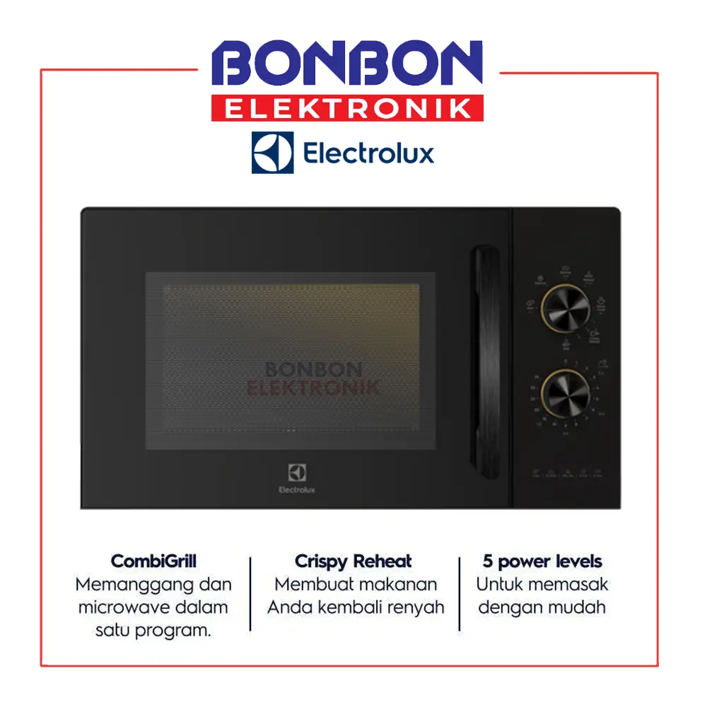 ELECTROLUX Microwave Oven Grill 23L EMG23K22B / EMG 23K22B