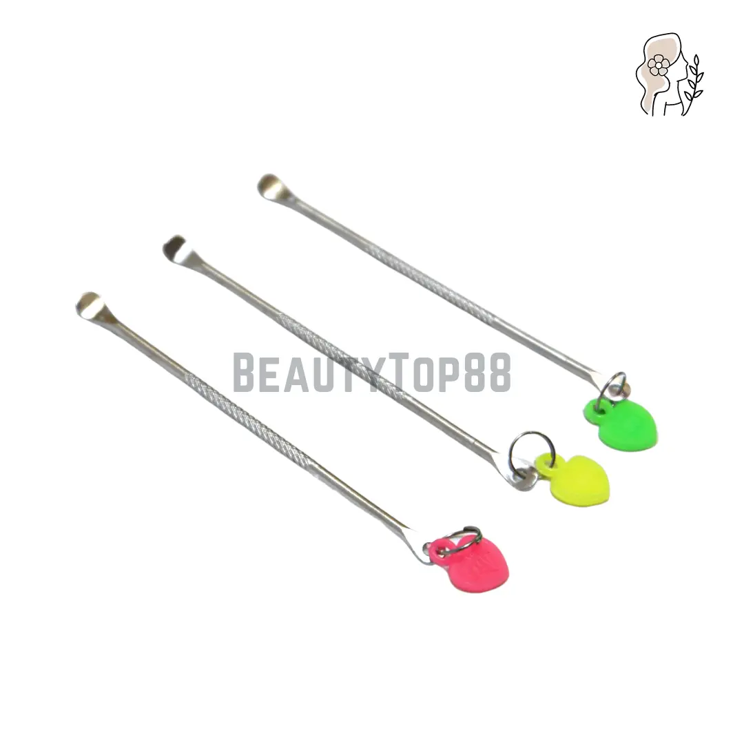 Korek Kuping Besi Love Besar / Alat Pembersih Telinga Stainless Steel