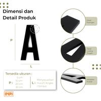 Gambar Sign Angka Huruf Akrilik 20 CM Tahan Air - INPI HOUSE - Hitam dari INPI HOUSE Official Kota Bandung 4 Tokopedia