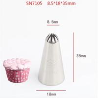Gambar Sanneng SN7105 - Spuit Buttercream Stainless / Pastry Tip dari Trinity Kitchen Kota Administrasi Jakarta Barat 3 Tokopedia