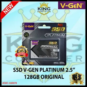 SSD V-GEN 128GB 2.5 SATA 3 RESMI GARANSI 3 TAHUN
