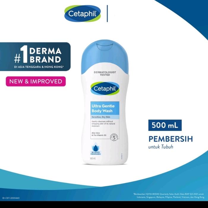 Gambar Cetaphil Ultra Gentle Body Wash 500ml Soap dari Cheapolstore Kota Administrasi Jakarta Pusat Tokopedia