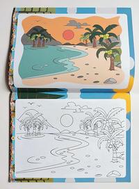 Gambar Simple & Fun! Copy Coloring Pemandangan Alam dari KETEMUBUKUONLINE Kab. Sleman 3 Tokopedia