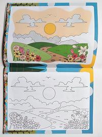 Gambar Simple & Fun! Copy Coloring Pemandangan Alam dari KETEMUBUKUONLINE Kab. Sleman 2 Tokopedia