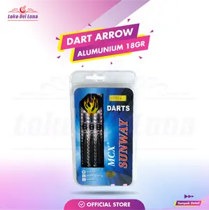 dart arrow aluminium 18gr / jarum dart board SUNWAY MCX 18 GRAM