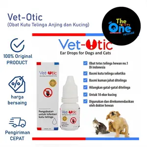 VET OTIC Earmites – Obat Tetes Telinga Anjing Kucing Kelinci