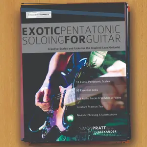 Buku Tablature Gitar Exotic Pentatonic Soloing For Guitar - Free Audio