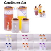 Gambar Tulipware Tempat Garam Merica Condiment Set 4 Buah Wadah Plastik PP Anti Bakteri BPA Free Kitchenware Tulipware Collection dari asrigiat Kota Bogor 2 Tokopedia