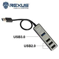 Gambar Rexus RXH-329 - USB HUB 4-Port (1-Port USB 3.0 + 3-Port USB 2.0) dari Duta Mandiri Infokom Kota Administrasi Jakarta Pusat 1 Tokopedia