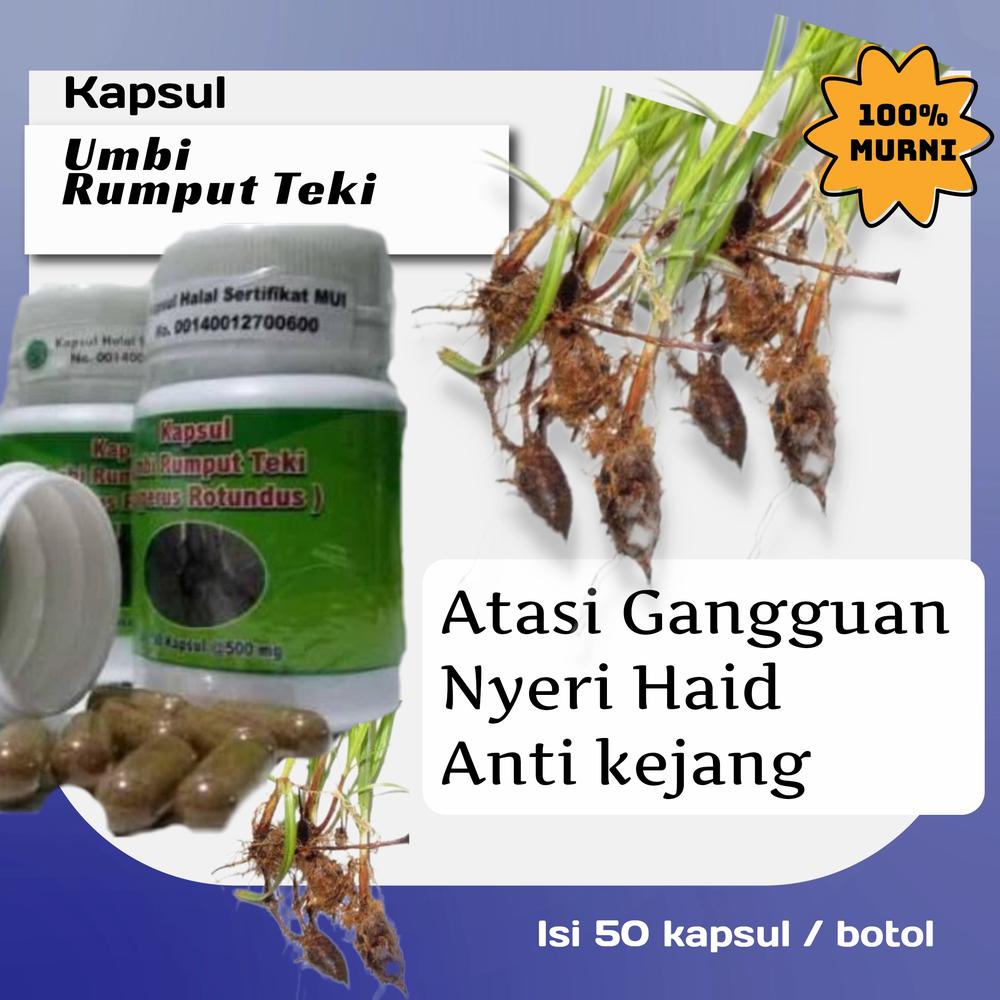 Kapsul umbi rumput teki Atasi Nyeri Haid