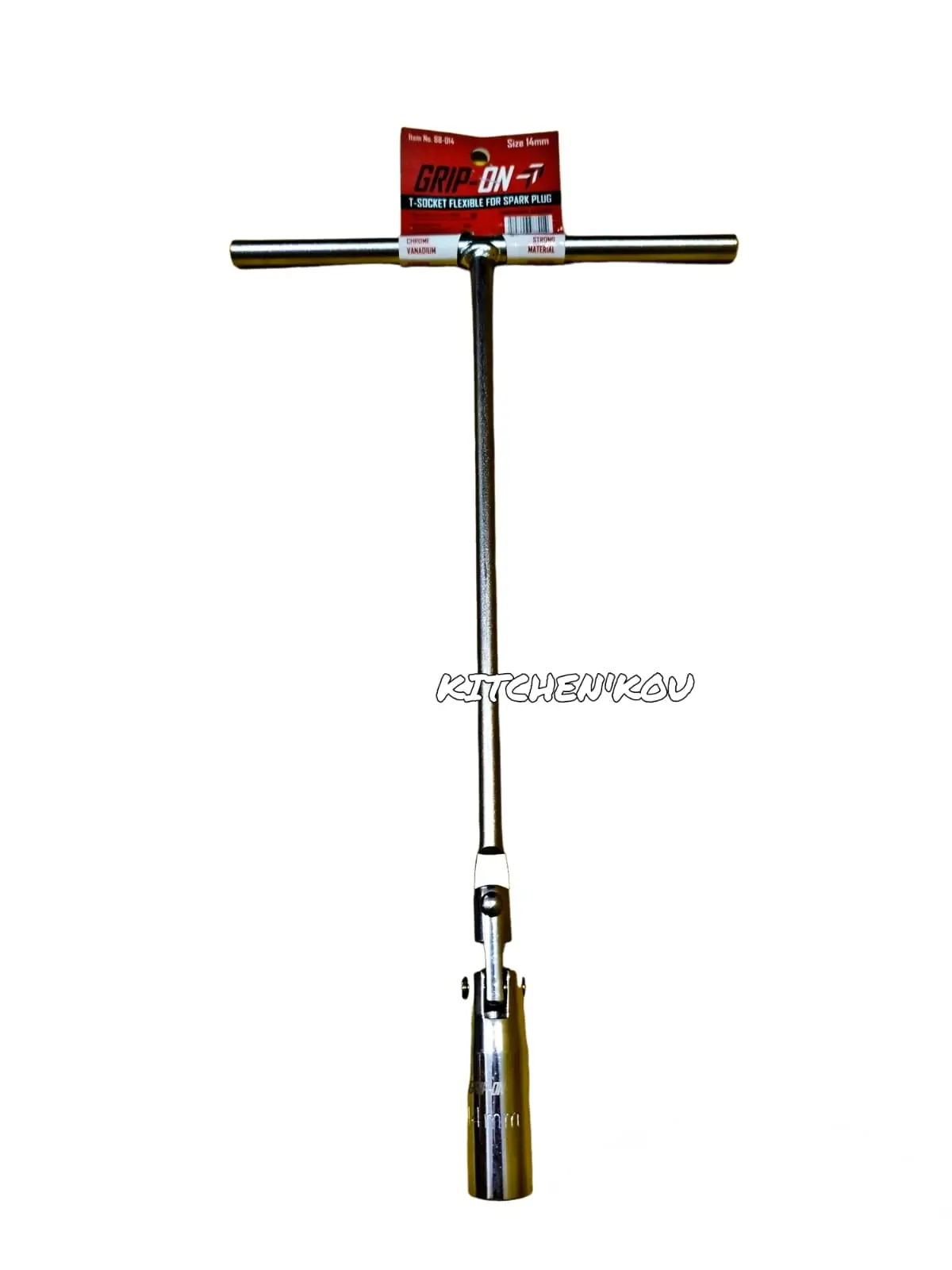 Kunci Sock T Busi Flexible Grip On 14mm 16mm 21mm Kunci T Motor Mobil