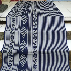 kain tenun ikat troso blanket / tenun jepara motif flores terbaru