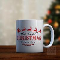 Gambar Mug Gelas Natal Christmas The Best Christmas Gift Hadiah Unik New - EXTRA dari LANCARI Kota Administrasi Jakarta Pusat 2 Tokopedia