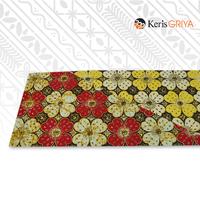Gambar Batik Keris Loper Serong Persegi kombinasi Katun Cap 2 Warna dari BATIK KERIS OFFICIAL Kab. Sukoharjo 4 Tokopedia