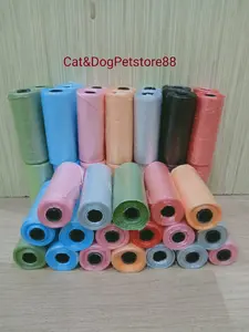 C&D Refil Plastik Poop Anjing/Kucing (WARNA RANDOM)