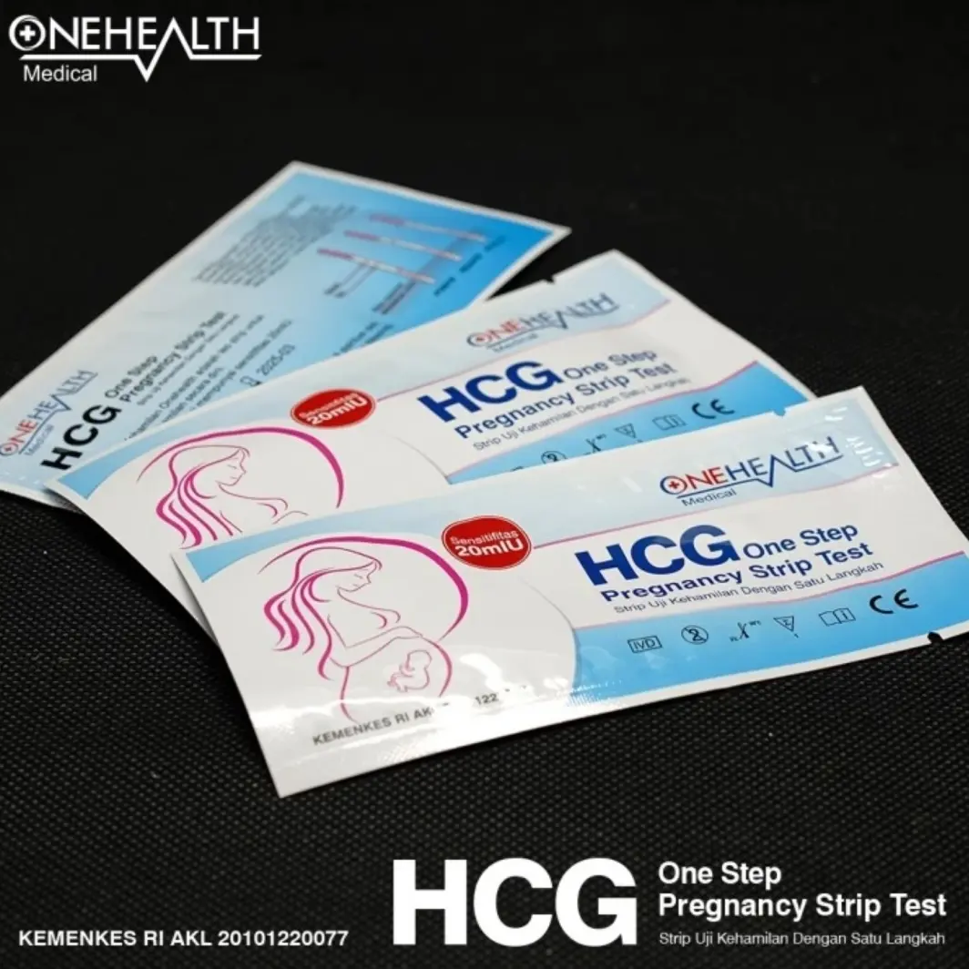 Onehealth HCG Pregnancy - Test Pack Strip Alat Cek Kehamilan (ECER)