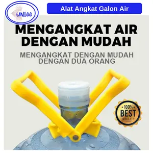 Alat Angkat Galon Holder Bantu Pengangkat Galon Air Double Handle Kuat Besi Plastik