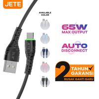 Gambar JETE Kabel Data Micro Charger Tiny 5 Fast Charging with LED Light - Black dari Doran Gadget Official Kota Administrasi Jakarta Pusat 2 Tokopedia