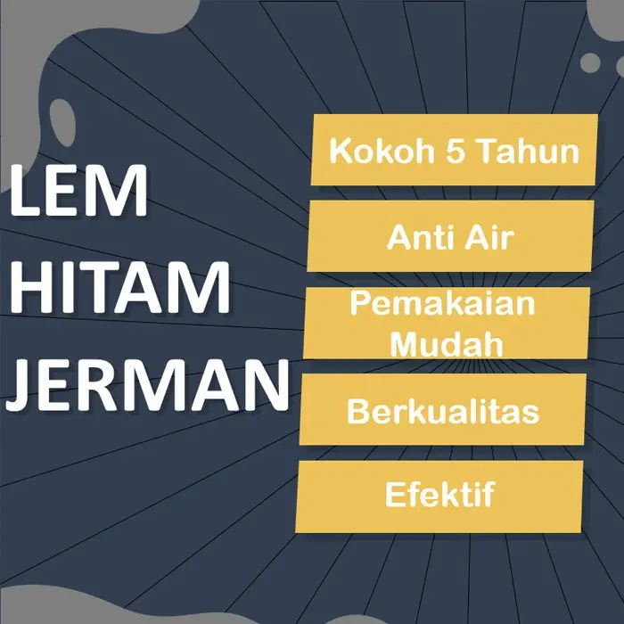 PROMO Lem Hitam Jerman Isi 3 ORIGINAL TH2810 3
