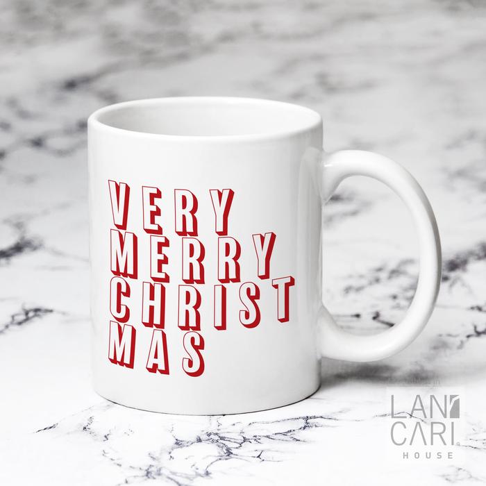 Gambar Mug Gelas Natal Christmas Verry Merry Christmas Gift Hadiah Unik New - EXTRA dari LANCARI Kota Administrasi Jakarta Pusat Tokopedia