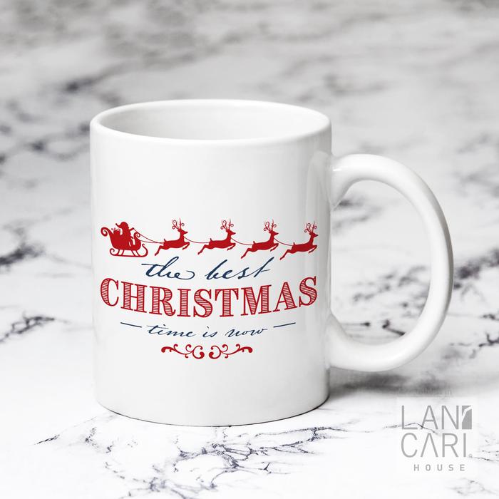 Gambar Mug Gelas Natal Christmas The Best Christmas Gift Hadiah Unik New - EXTRA dari LANCARI Kota Administrasi Jakarta Pusat Tokopedia