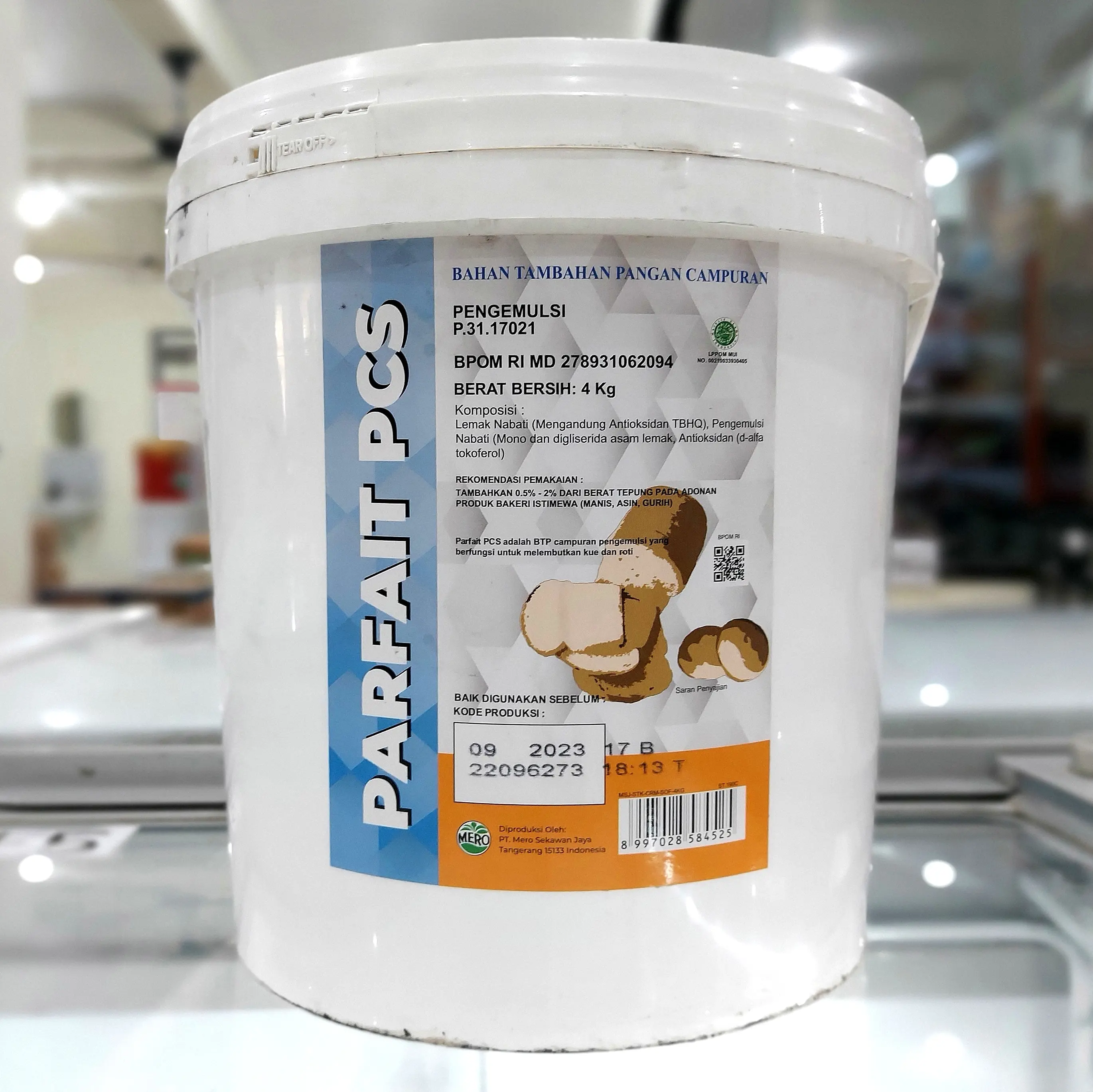 PARFAIT CRUMB SOFTENER 250gr - PELEMBUT ROTI - PENGHALUS - PELEMBAB