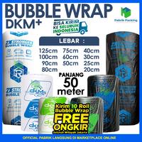Gambar PLASTIK BUBBLE WRAP PREMIUM 50 METER / BUBBLE WRAP DKM PLUS TERMURAH - BENING TEBAL, 20CM X 50M dari PabrikPacking Kota Administrasi Jakarta Utara 3 Tokopedia